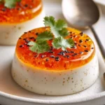 Elegant Coconut Firebomb cocktail with tropical garnish and vibrant presentation