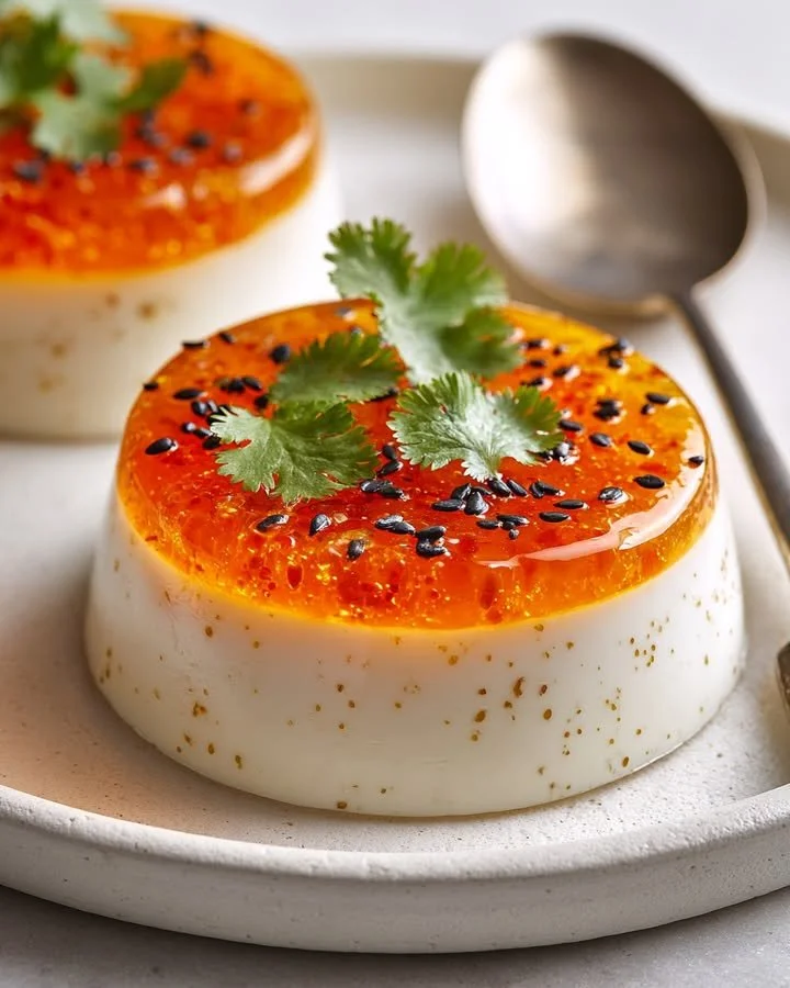 Elegant Coconut Firebomb cocktail with tropical garnish and vibrant presentation