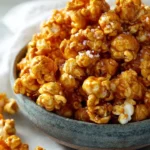 Sweet Heat Gochujang Caramel Crunch dessert featuring spicy and sweet flavors.