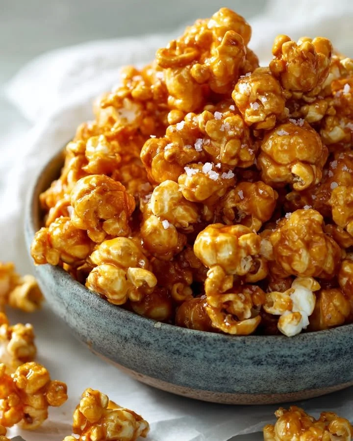 Sweet Heat Gochujang Caramel Crunch dessert featuring spicy and sweet flavors.