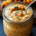Homemade tangy New Orleans remoulade sauce in a serving bowl
