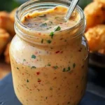 Delicious bowl of tangy New Orleans Remoulade sauce served with seafood