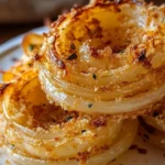 Fresh Tennessee onions displayed on a rustic wooden table.