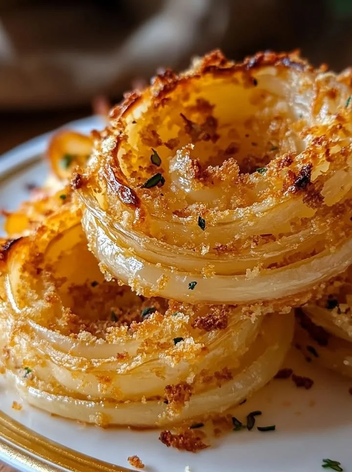 Fresh Tennessee onions displayed on a rustic wooden table.